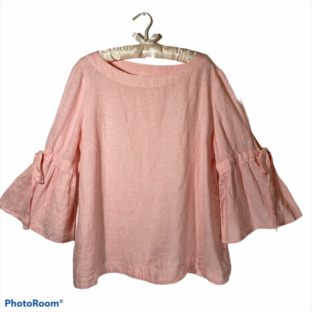Charter Club Linen Top. Size L. EUC